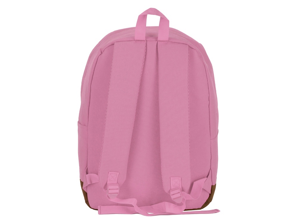 Рюкзак Shammy с эко-замшей для ноутбука 15, пыльно-розовый-6