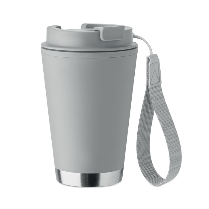 Double wall tumbler 300ml, серый-0