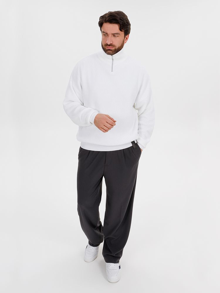 Джемпер Siluetti Birne, молочно-белый-5