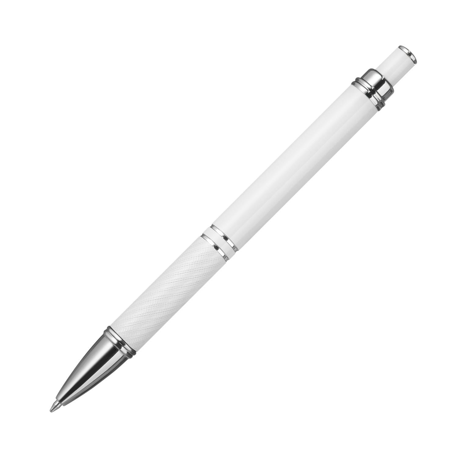 Шариковая ручка Крокус (Crocus), белая-2