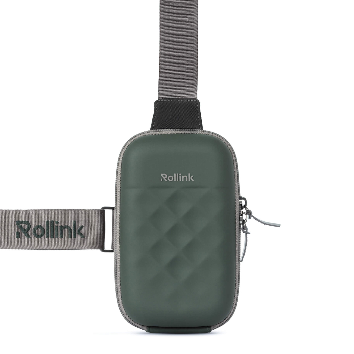 Дорожная сумочка Rollink Mini Bag Go 19,5x12x6 см, темно-зеленая-1