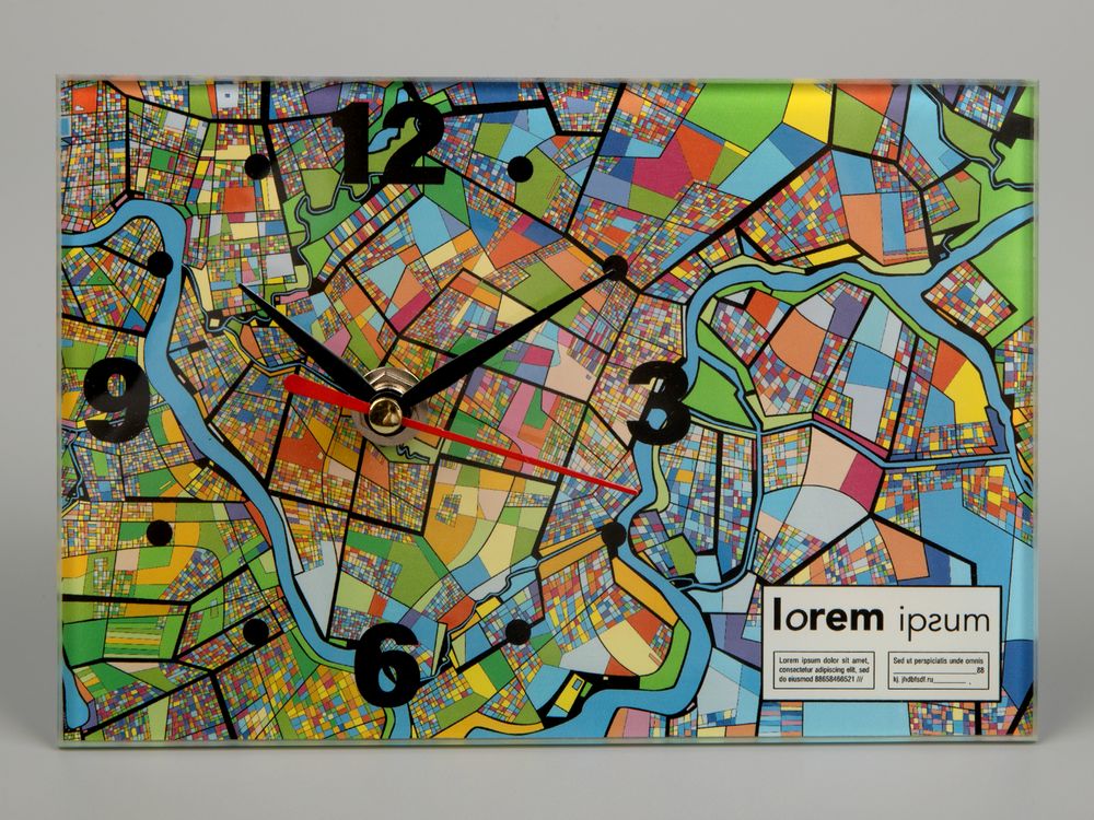 Часы настольные на заказ Uptime-1