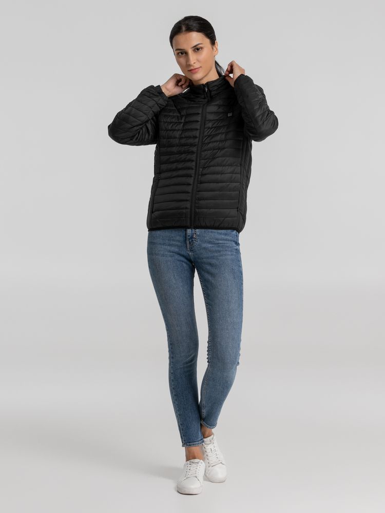 Куртка с подогревом Thermalli Meribell, черная-6