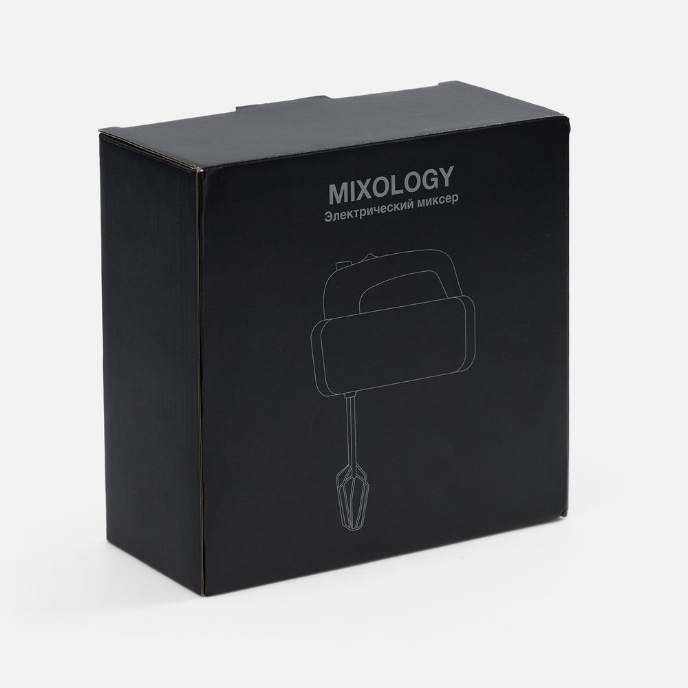 Миксер Mixology, серебристый с черным-4