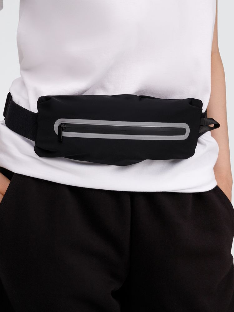 Спортивная поясная сумка Springa, черная-2