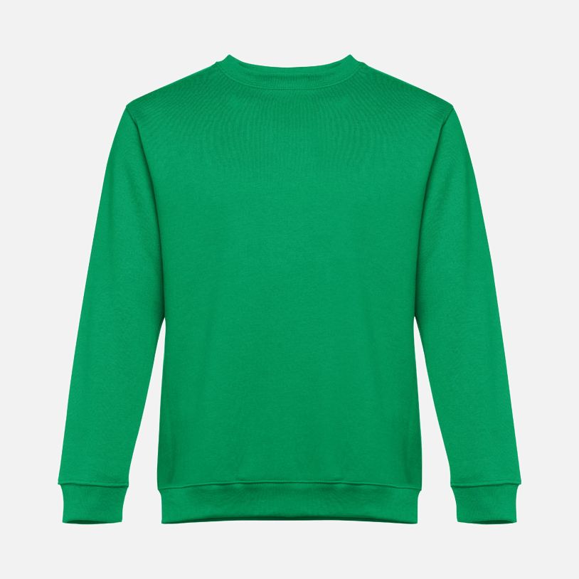 Свитшот унисекс Delta, зеленый-1