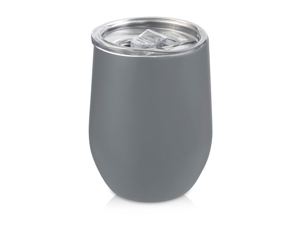 Термокружка Vacuum mug C1, soft touch, 370мл, серый-0