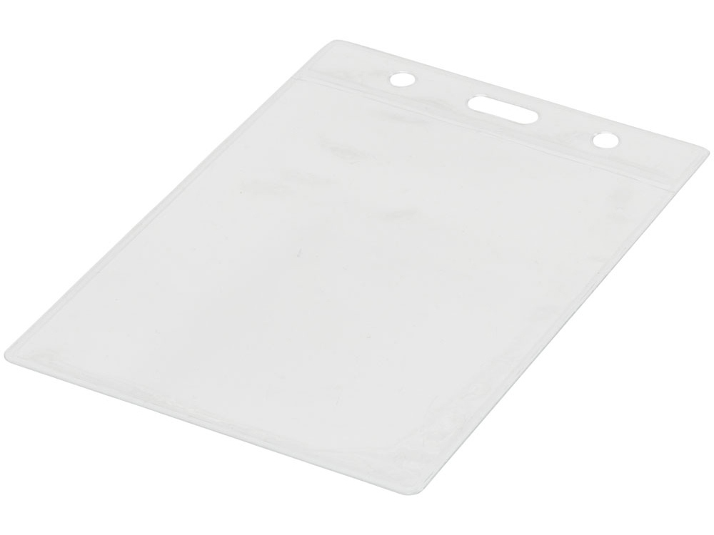 Держатель для бейджа Lorenzo, прозрачный-0