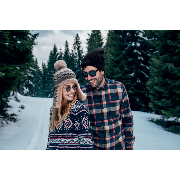 Шапка-ушанка, серый-6