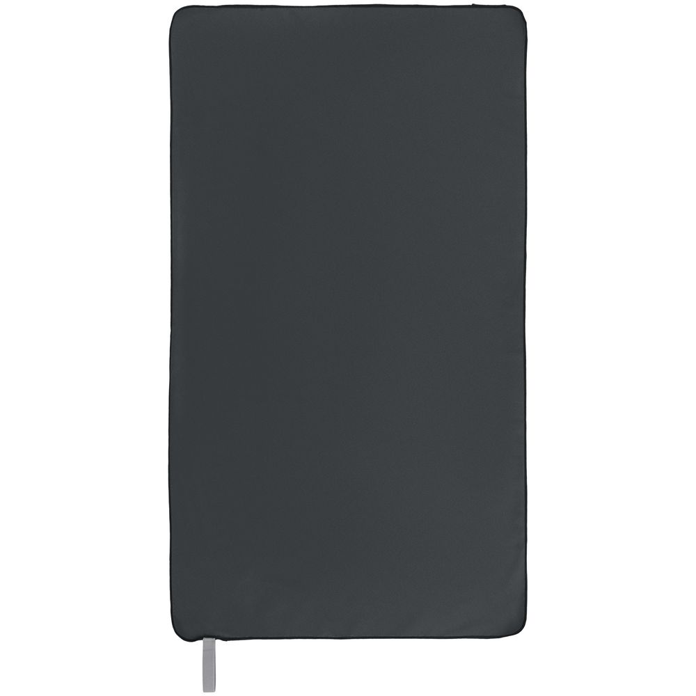 Спортивное полотенце Vigo Medium, темно-серое (графит)-2