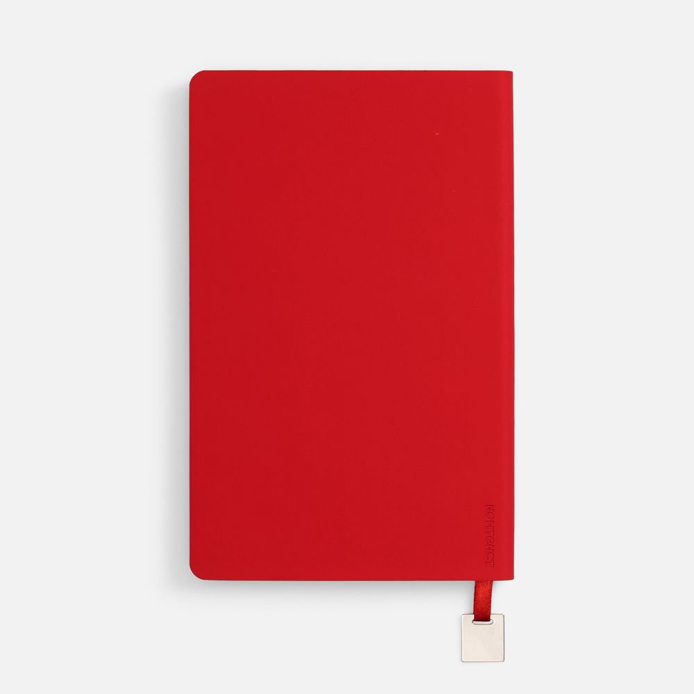 Ежедневник Shall Light, недатированный, красный-4