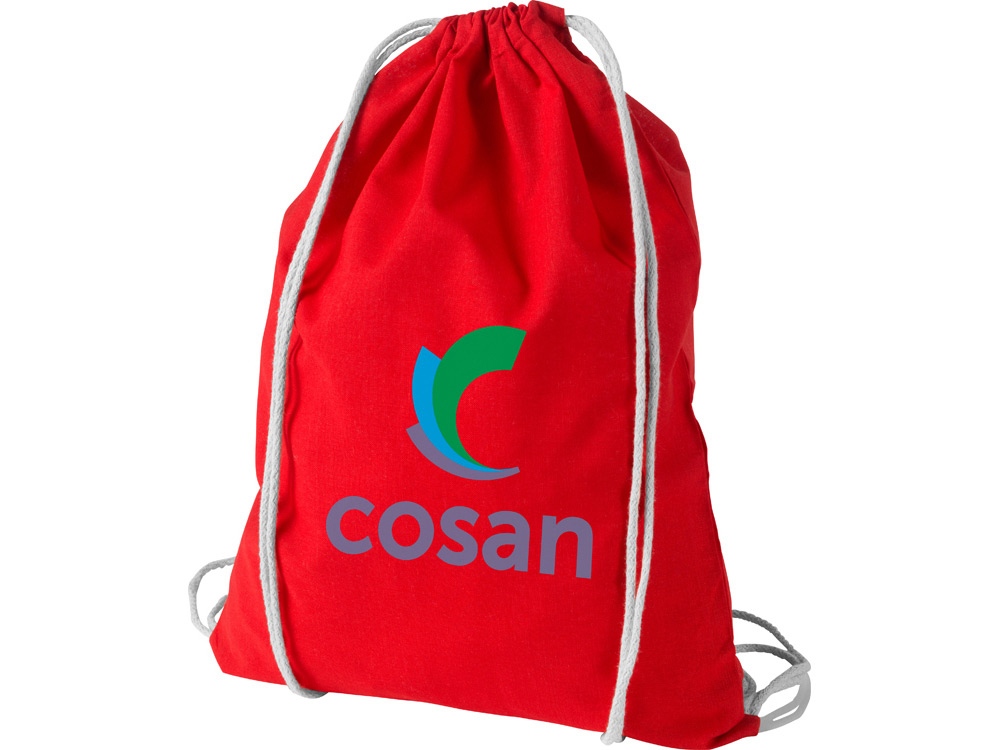 Рюкзак хлопковый Oregon, красный-2