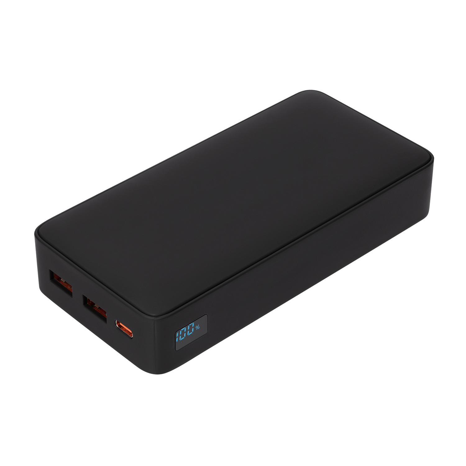 Внешний аккумулятор с подсветкой Анкор Плюс PD (Ancor PD Plus) 20000 mAh, черный-0