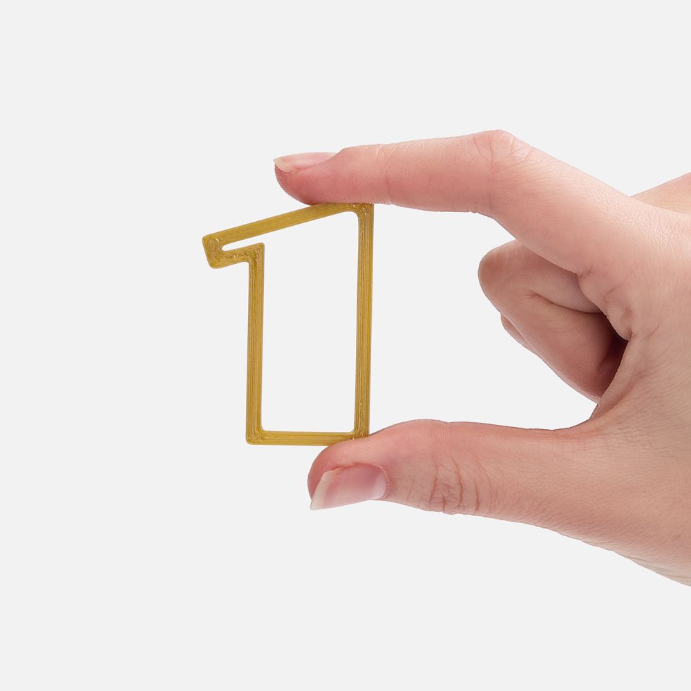 Подвеска Symbol, 3D-печать на заказ, цифра 1-1