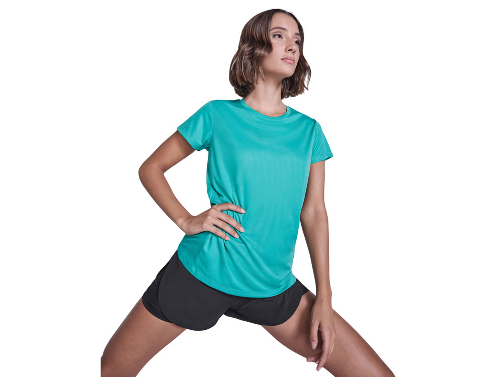 Футболка Estoril женская, тропический бирюзовый-7