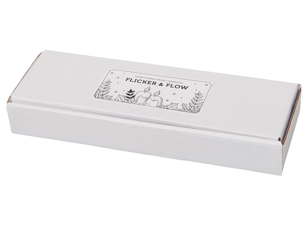 Набор столовых свечей с градиентом Flicker & Flow-6