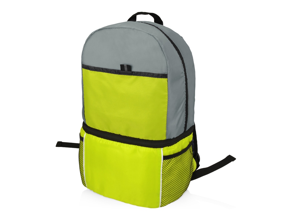 Рюкзак-холодильник Sea Isle, лайм/серый-0
