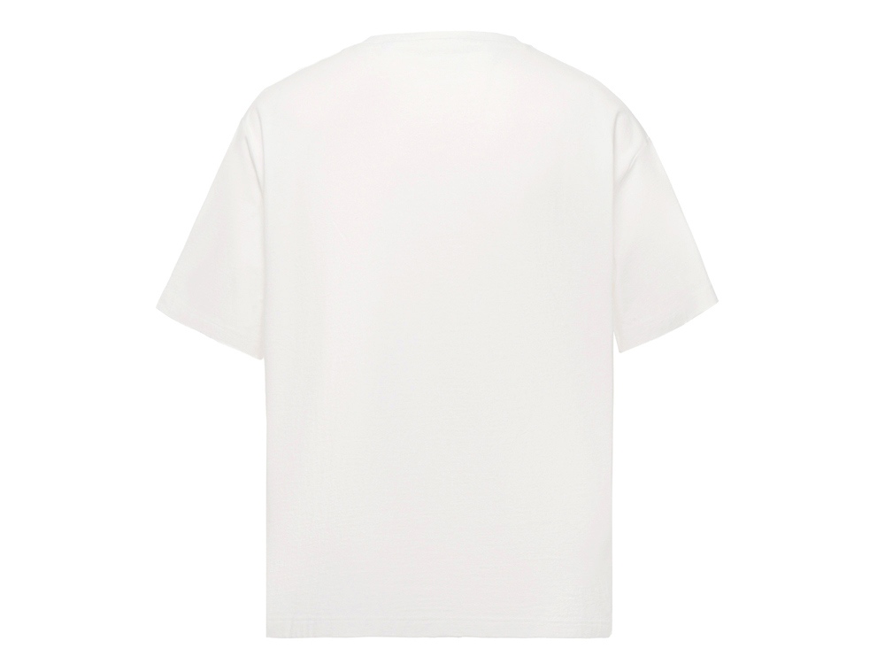 Футболка Kyoto из джерси 180 г/м2 с пич отделкой, унисекс, молочный-5