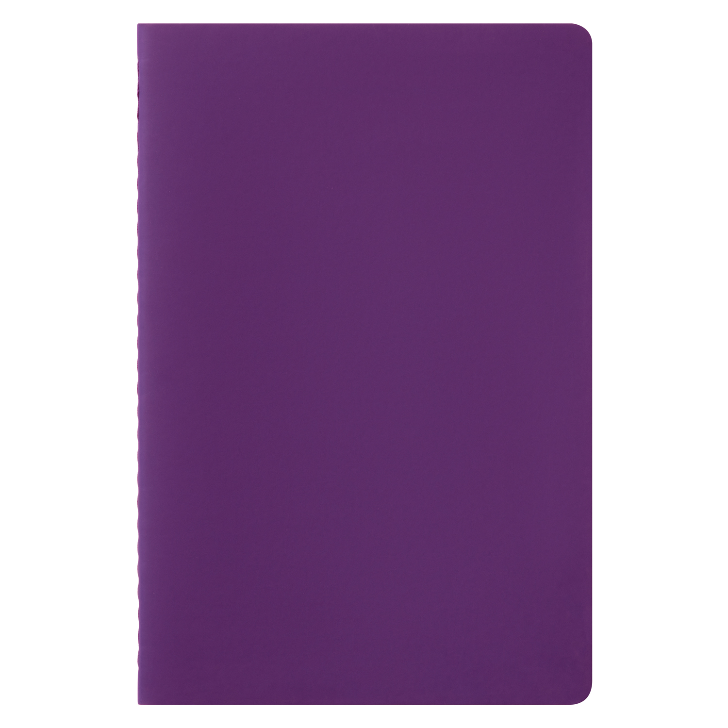 Блокнот Alpha slim, фиолетовый-3