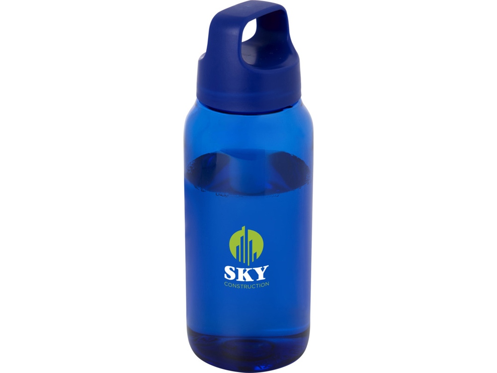 Бутылка для воды Bebo из переработанной пластмассы объемом 500 мл - Синий-2