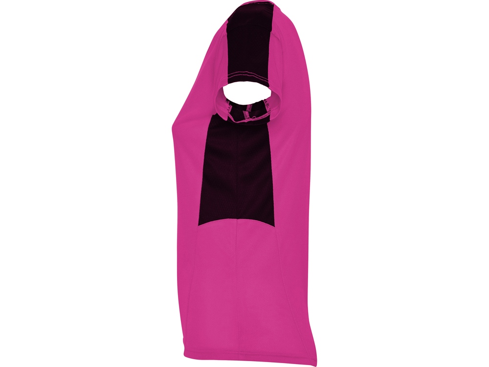 Футболка Suzuka женская, яркая фуксия /черный-2