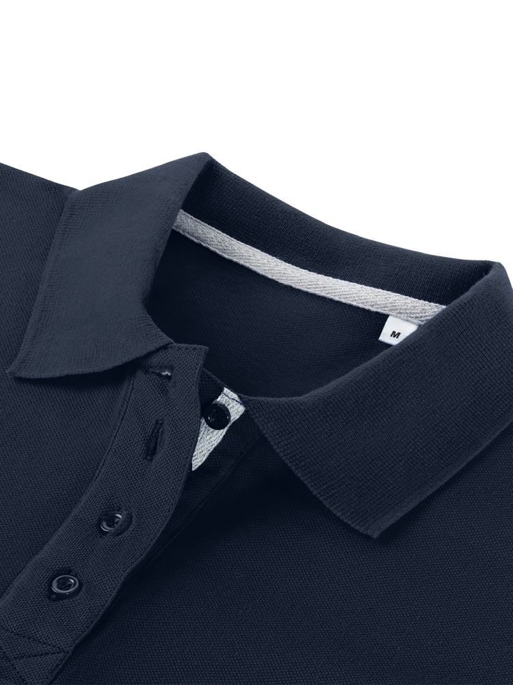 Рубашка поло женская Virma Premium Lady, темно-синяя-3