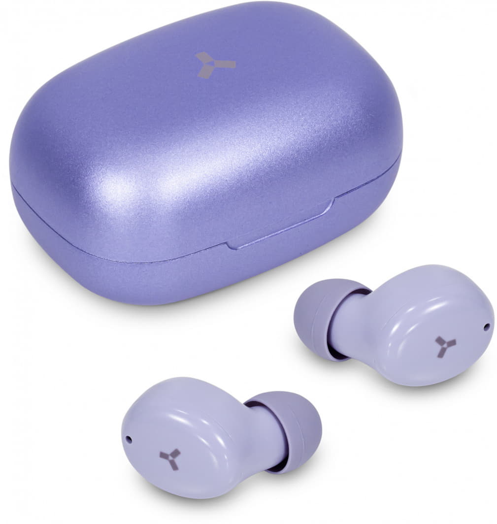 Беспроводные наушники ACCESSTYLE GRAIN TWS, фиолетовый, фиолетовый-2