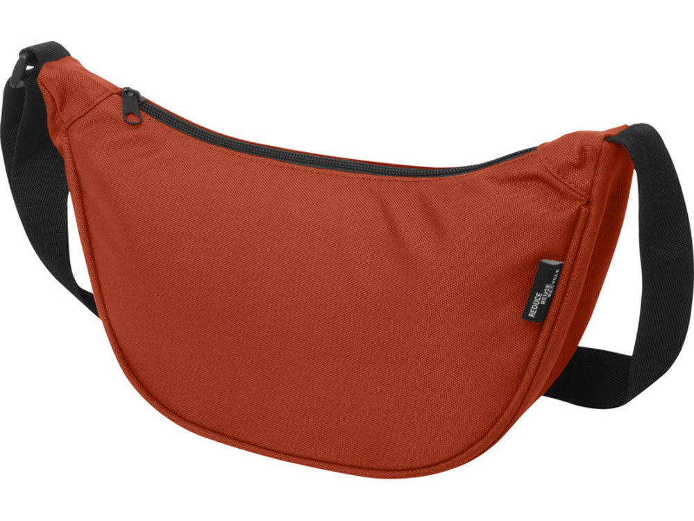 Байрон поясная сумка из переработанных материалов объемом 1,5 л - Кирпичный-0