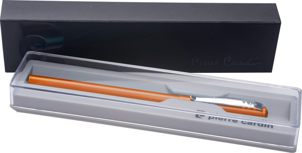 Ручка шариковая Pierre Cardin ACTUEL. Цвет - оранжевый. Упаковка Р-1-1