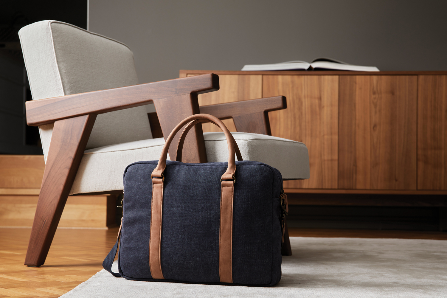 Сумка для ноутбука 16" VINGA Bosler из канваса-5