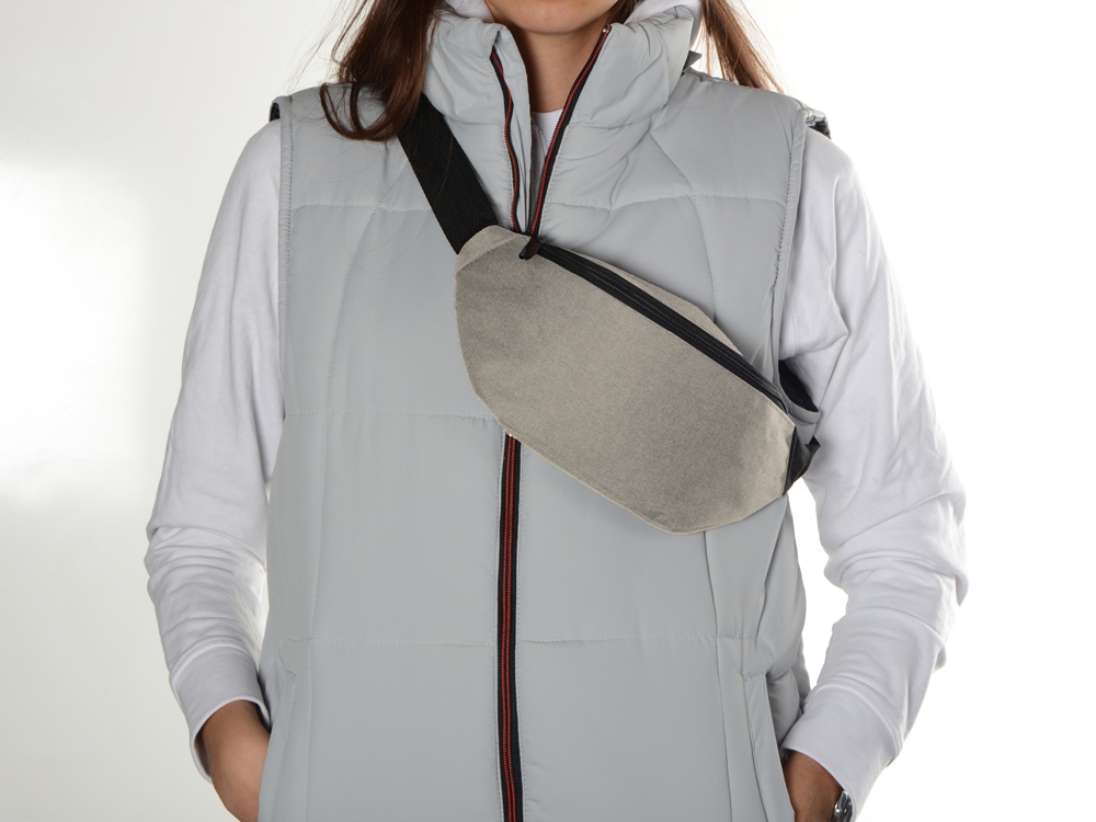 Сумка на пояс Planar, бежевый-6