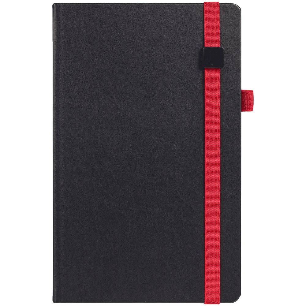 Ежедневник Ton Black, недатированный, черный с красным-2