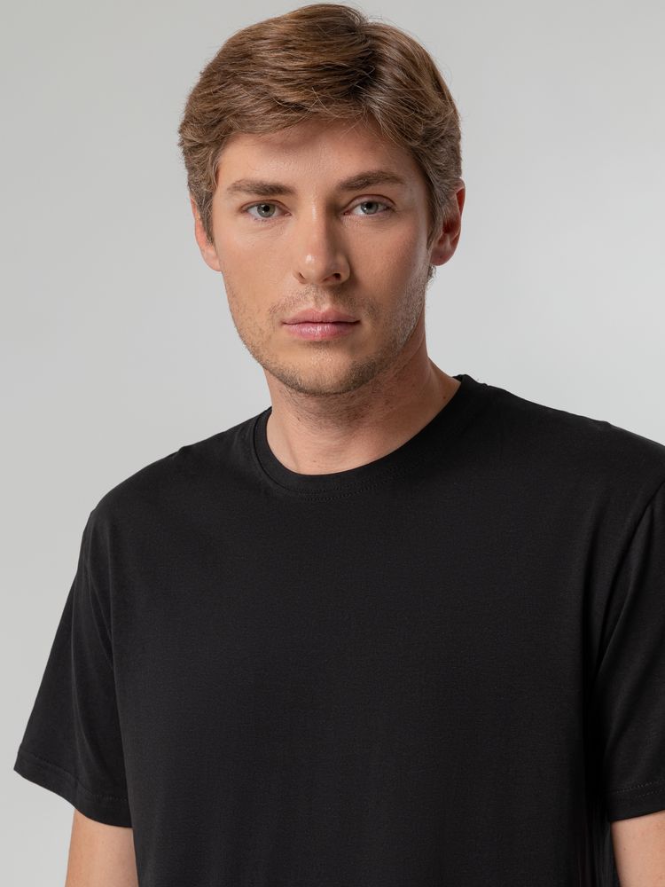 Футболка унисекс T-bolka 140, черная-5