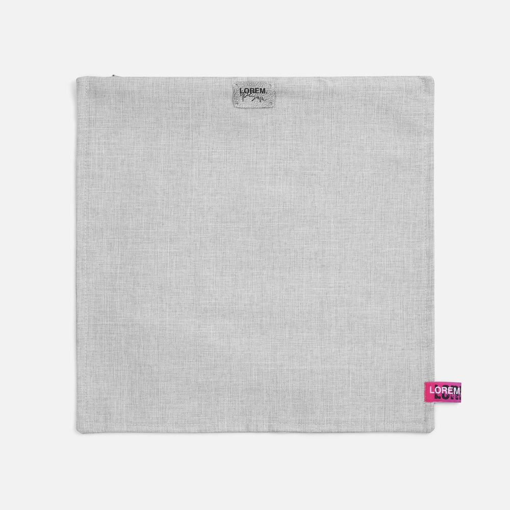 Подушка Settle In, серая-5