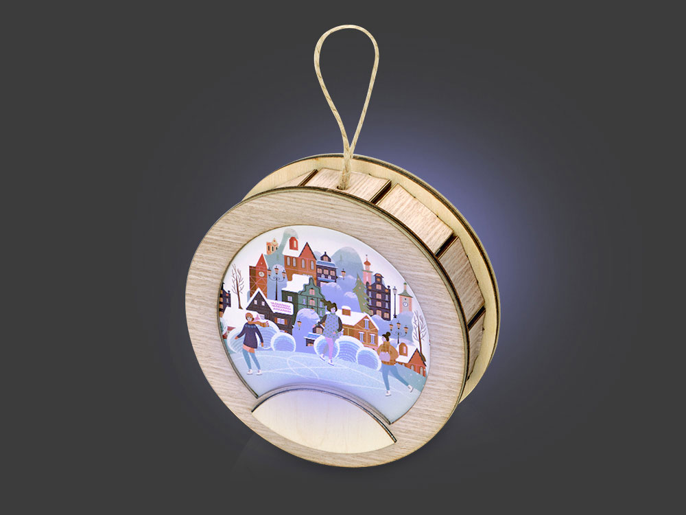 Подвеска с подсветкой, круг-3