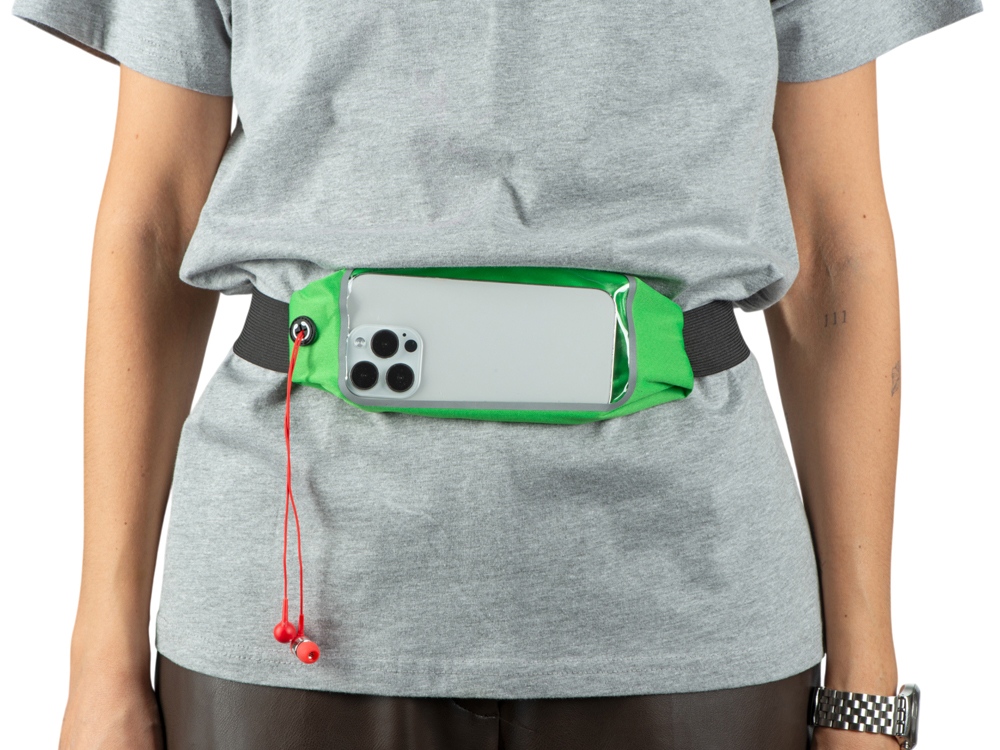 Сумка на пояс Спринт, зеленое яблоко-1