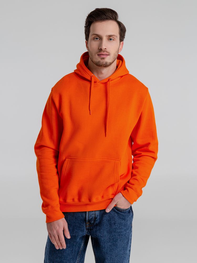 Толстовка с капюшоном Slam 320, оранжевая-3