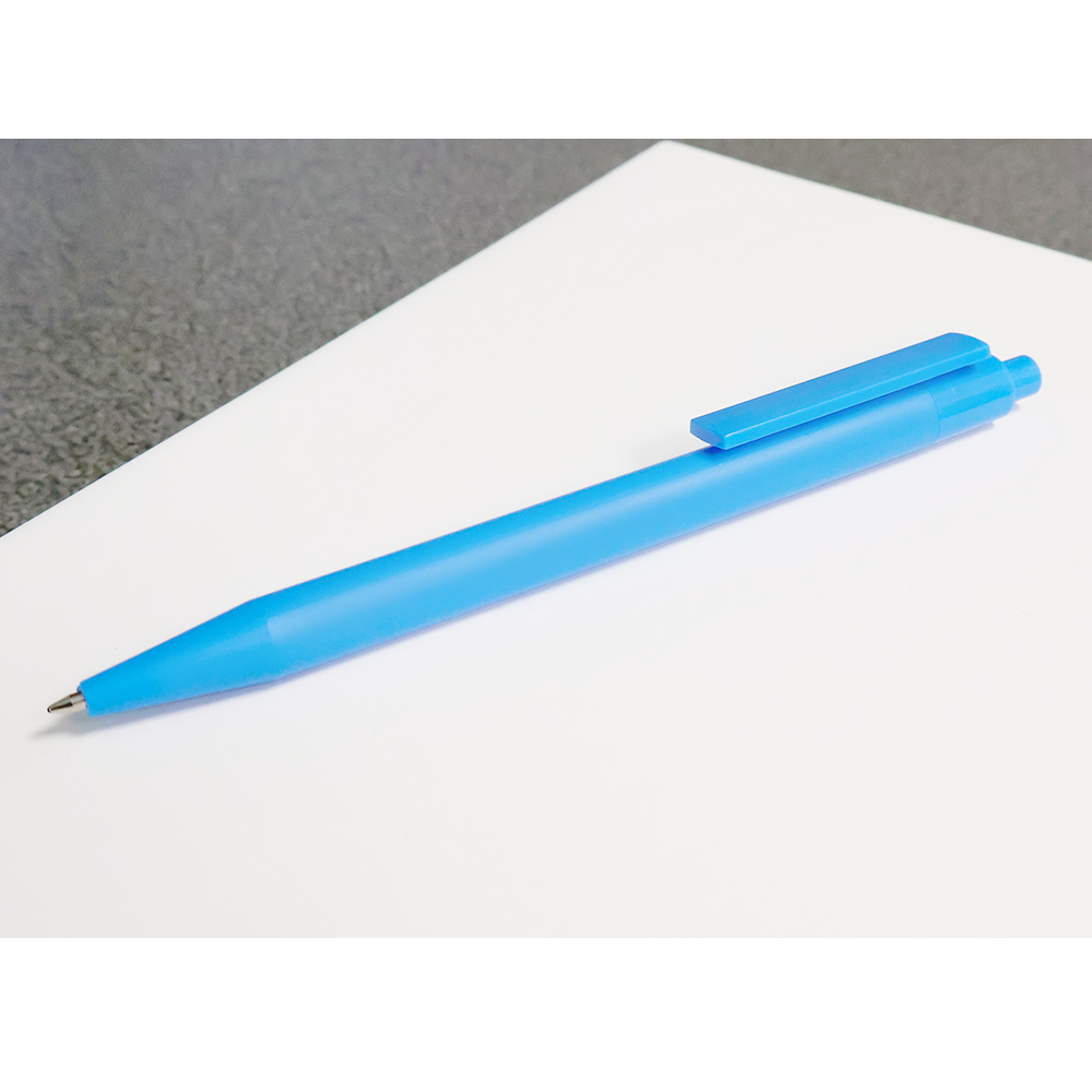 Ручка пластиковая Vector, Голубой-1