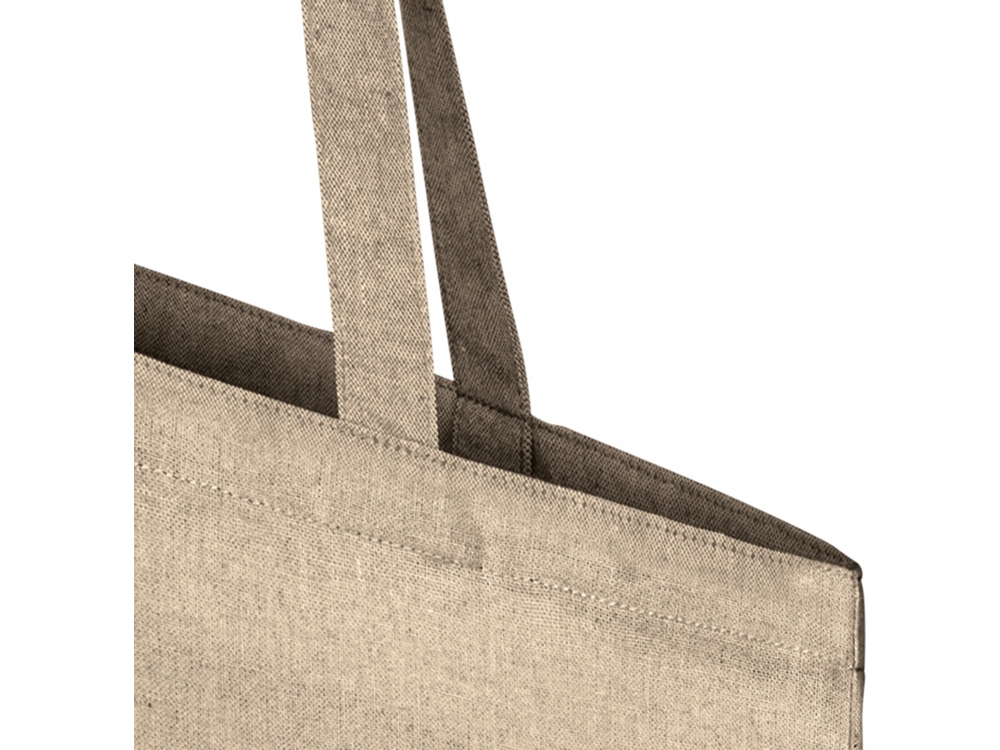 Pheebs 150 г/м² Aware™ эко-сумка из переработанного сырья - Натуральный-3