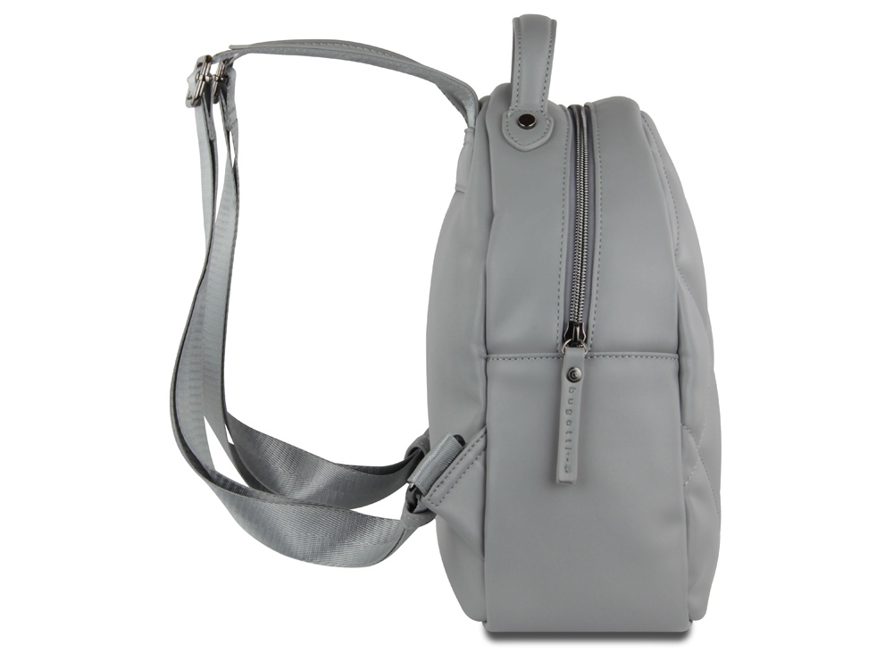 Рюкзак женский BUGATTI КАРА | CARA, серый, полиуретан, 25,5х11х27,5 см, 7 л-4