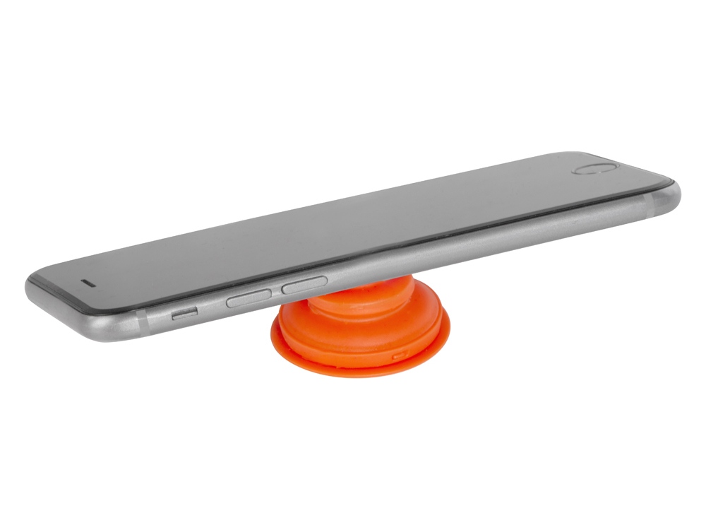 Держатель для телефона Pop Stand, оранжевый-6