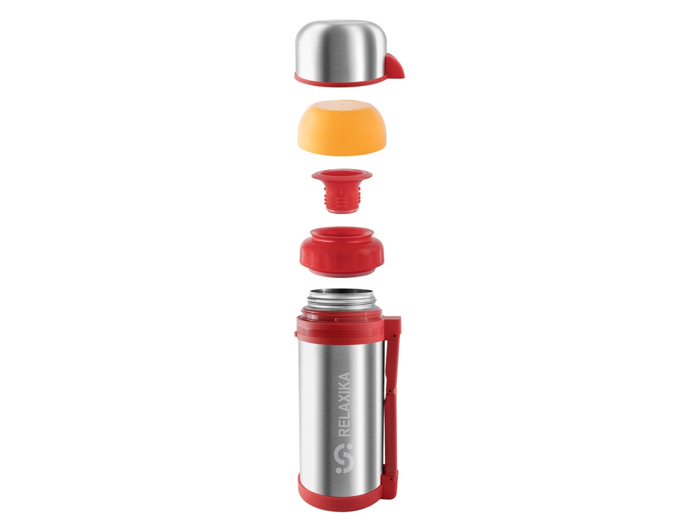 Термос универсальный (для еды и напитков) Relaxika 201, 1500 мл, стальной-3
