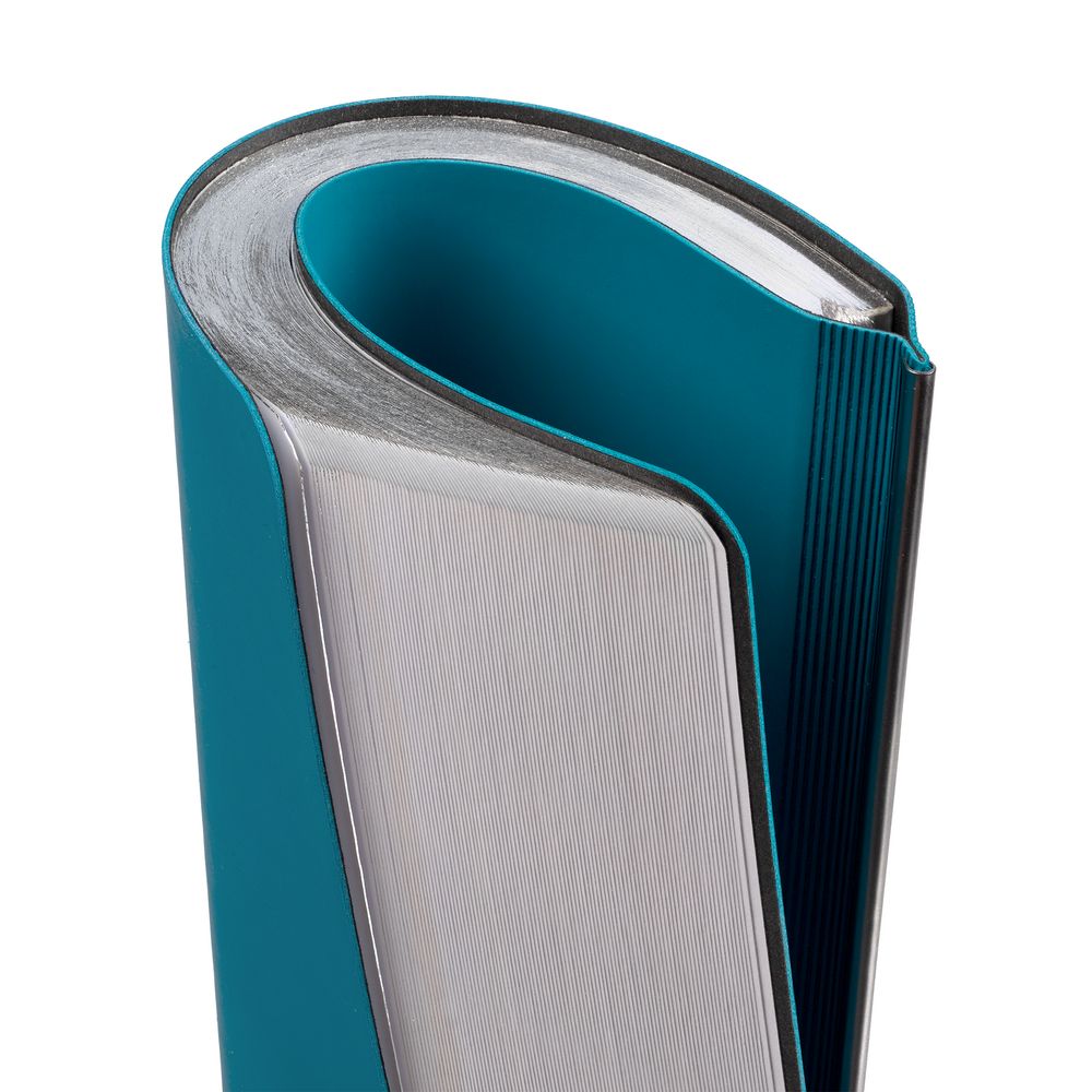 Ежедневник Aspect на заказ, недатированный, бирюзовый-3