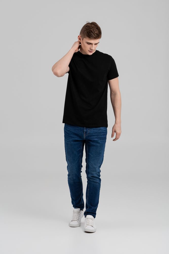 Футболка унисекс T-bolka 160 Original, черная-4