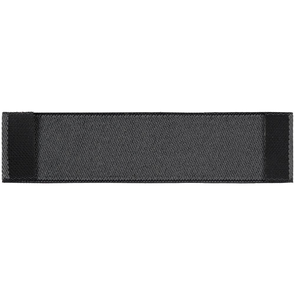 Лейбл тканевый Epsilon, S, темно-серый-1