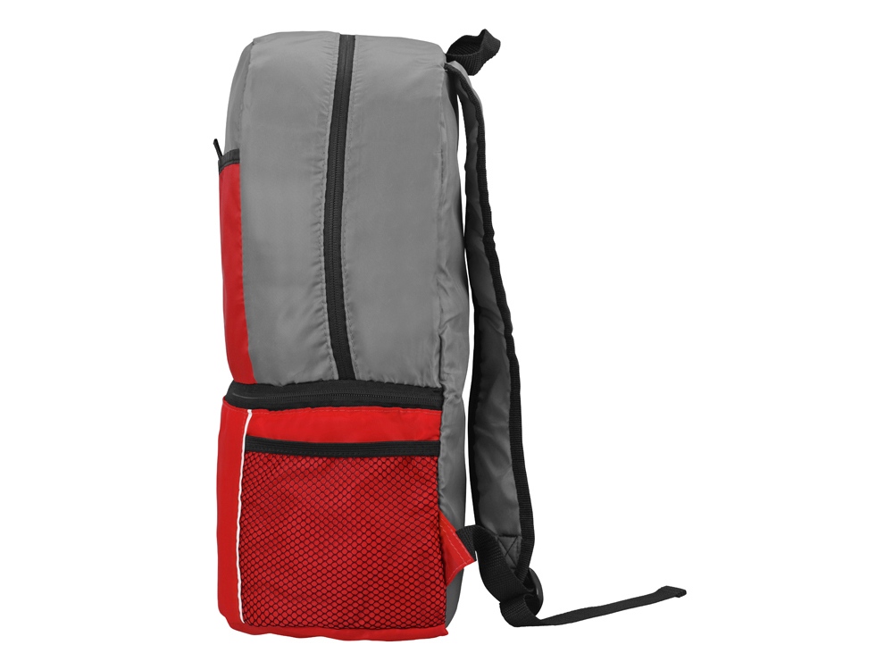 Рюкзак-холодильник Sea Isle, красный/серый-7