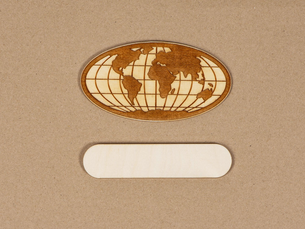 Интерьерная карта мира World-13