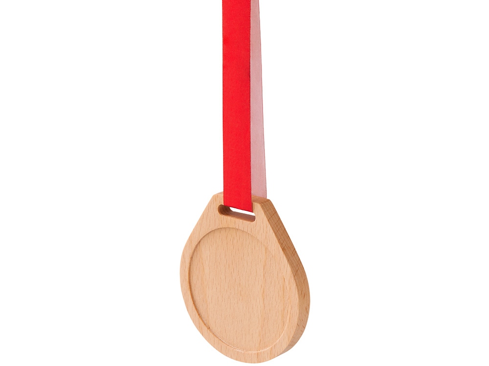 Медаль из бука Round, круг-4