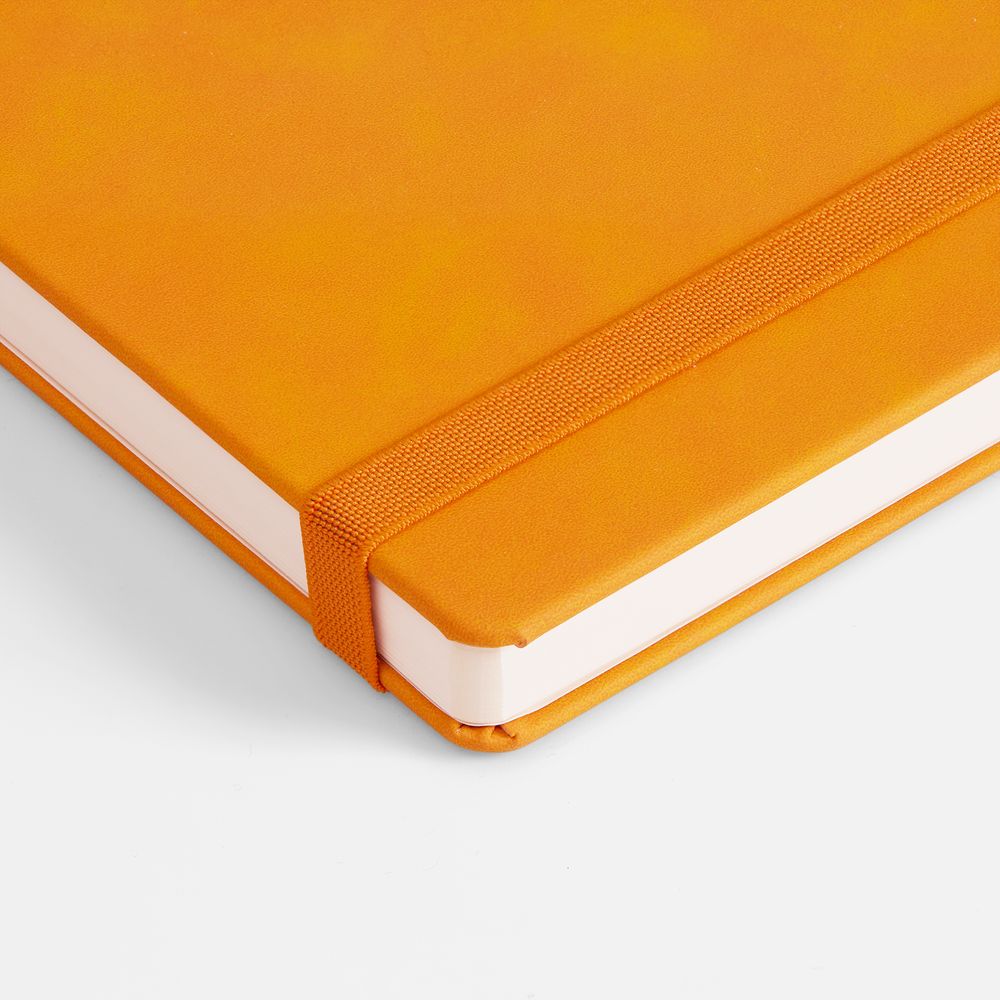 Ежедневник Urban Metal, недатированный, оранжевый-3