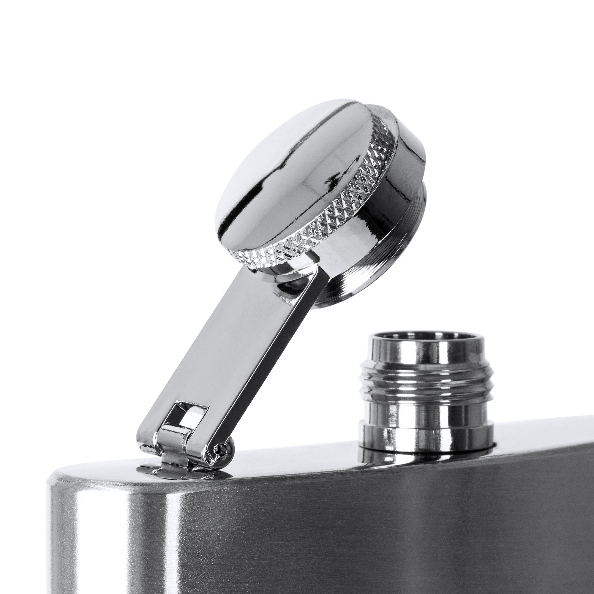 Фляжка WALKER, Серебро-2